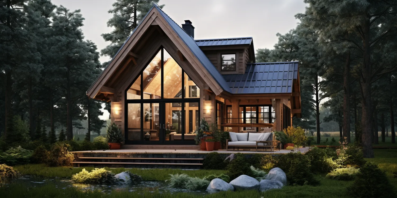  Drewniany dom na długie lata