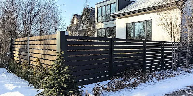 stalowe ogrodzenie z Polski