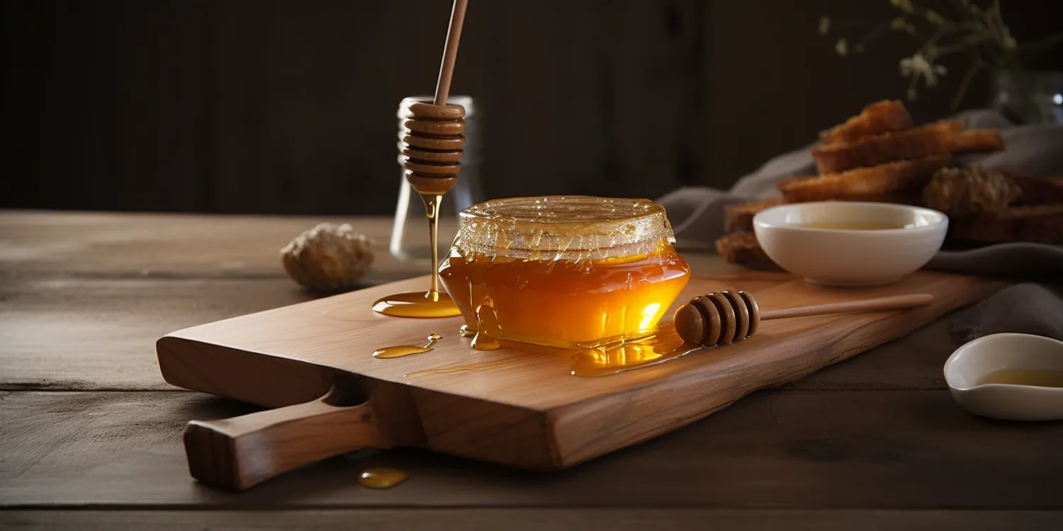 Miód gryczany do herbaty