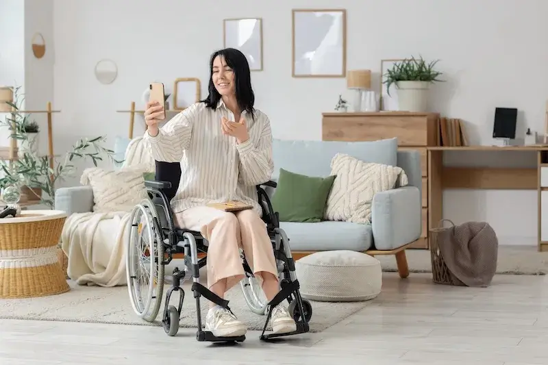 Jak jest po niemiecku wózek inwalidzki?