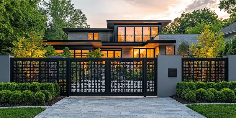 Sichtschutzzaun aus Polen mit Montage