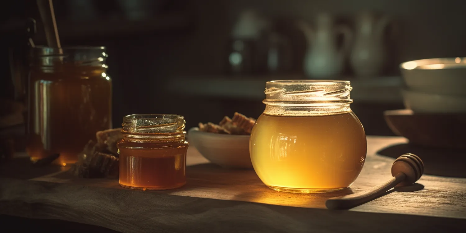 Zdrowy miód wrzosowy