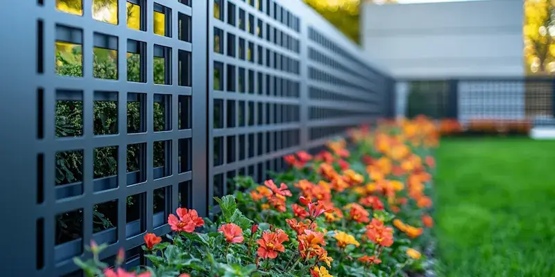 Moderne Zäune Polen