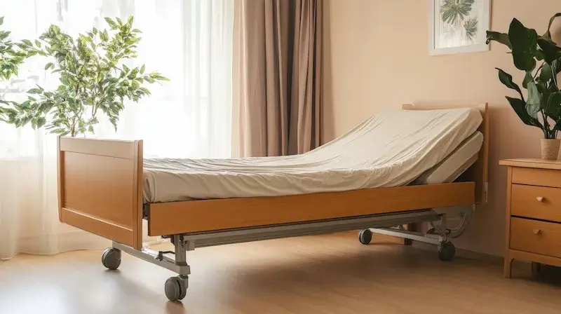 Łóżko rehabilitacyjne dla seniora