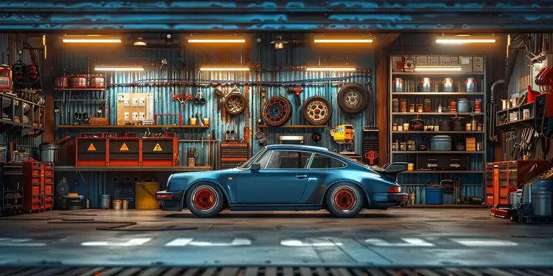 Na jaki kolor pomalować warsztat samochodowy?